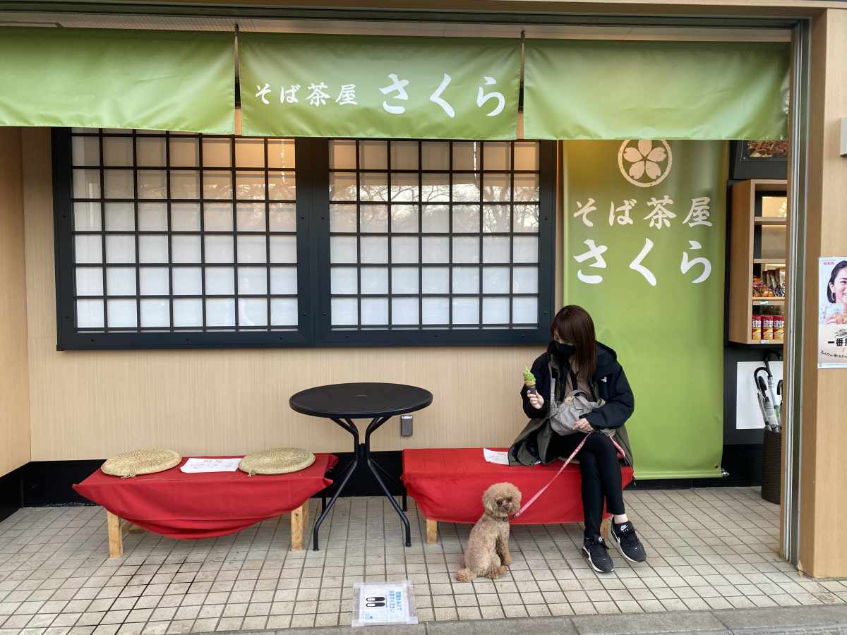小金井公園 そば茶屋 さくら