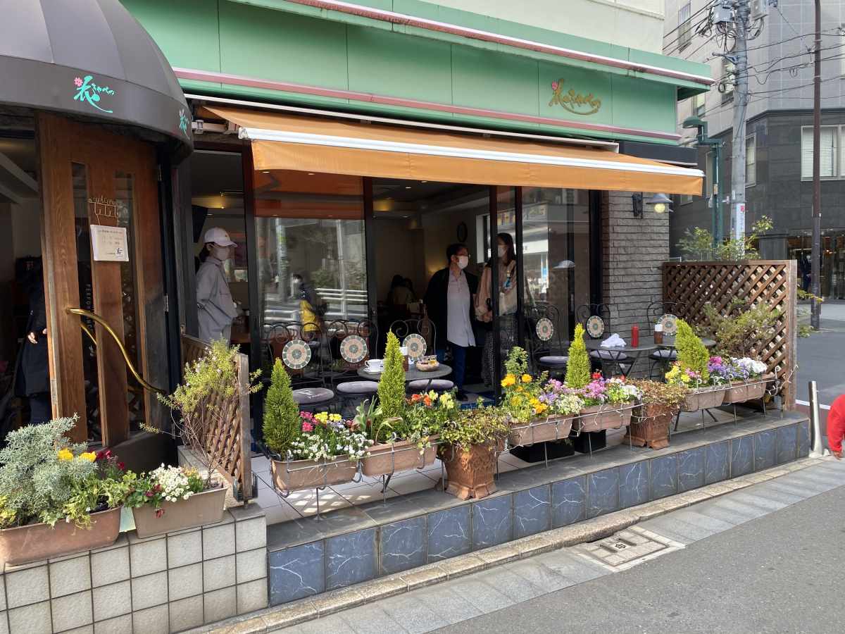 自由が丘 花きゃべつ (パンケーキ)の外観