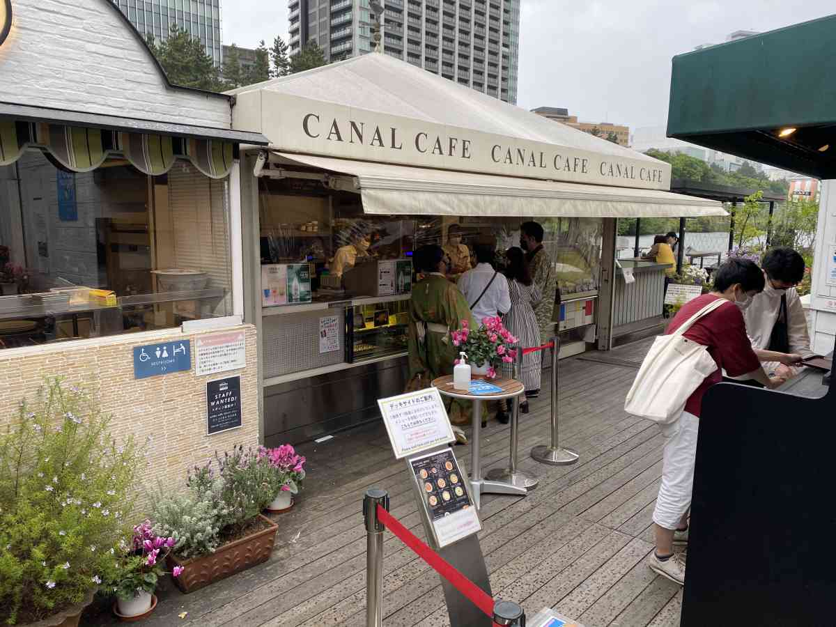 神楽坂・飯田橋のカナルカフェの内観