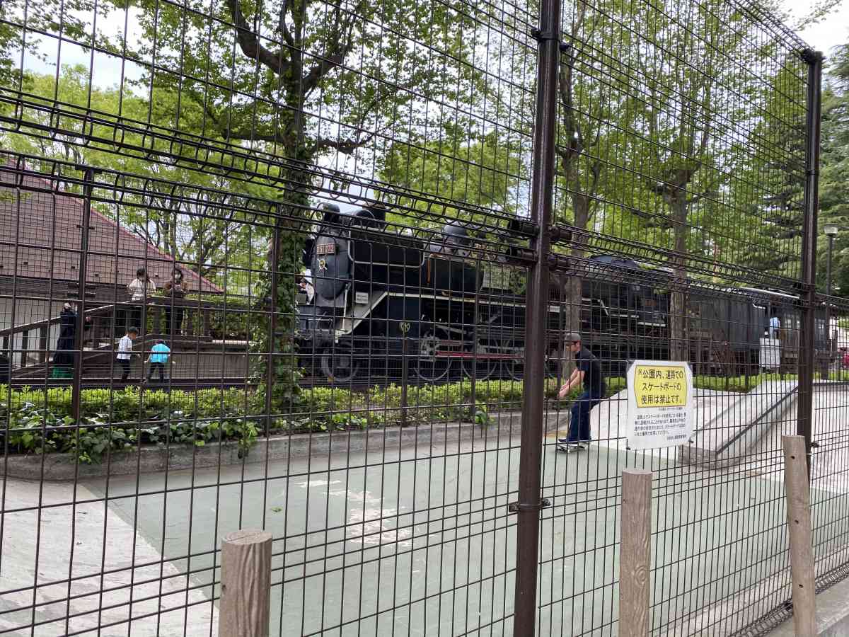 世田谷公園のSL