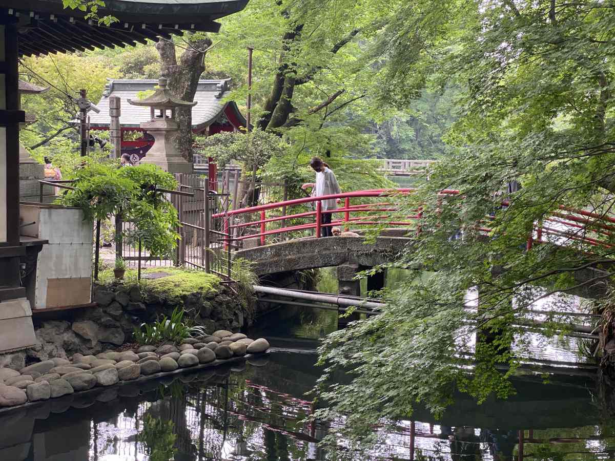 井の頭公園の寺