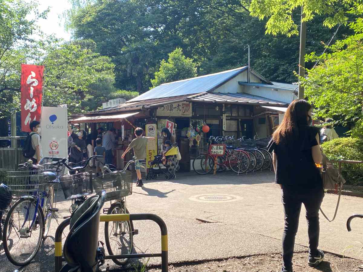 石神井公園の食堂＆売店