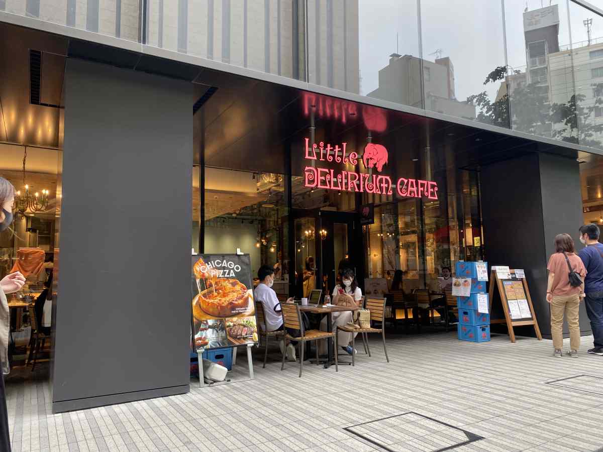 リトル デリリウムカフェ（ハレザ池袋店）の外観