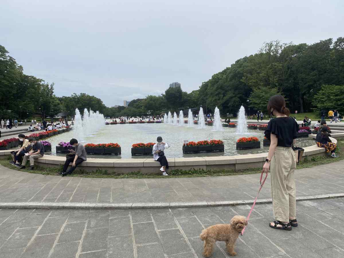 上野公園の噴水