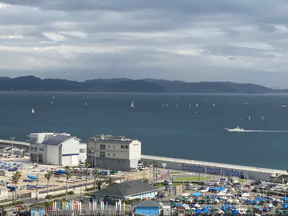 江の島のからの眺望