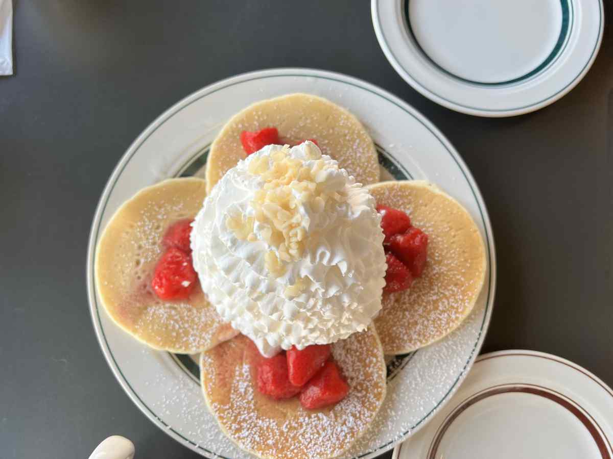 エッグスンシングスのパンケーキ