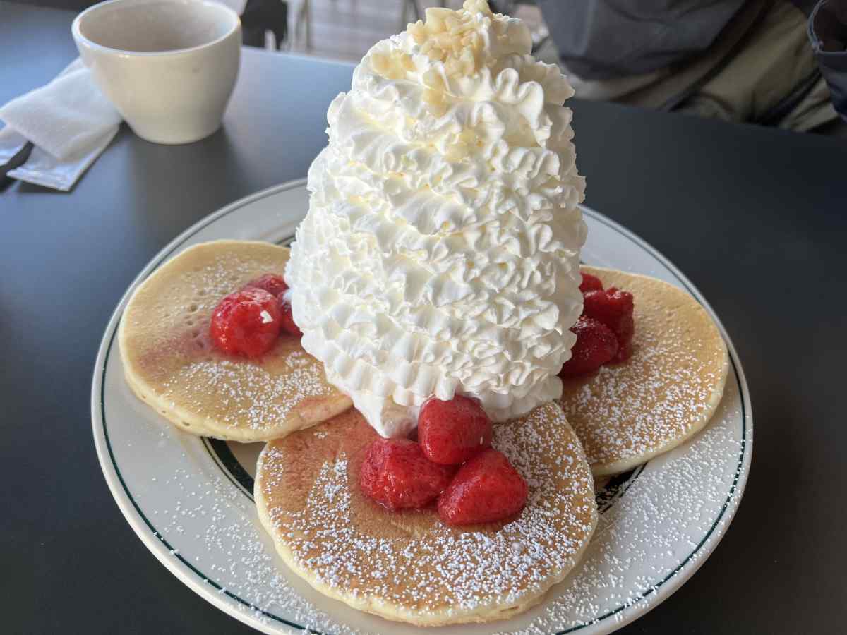 エッグスンシングスのパンケーキ