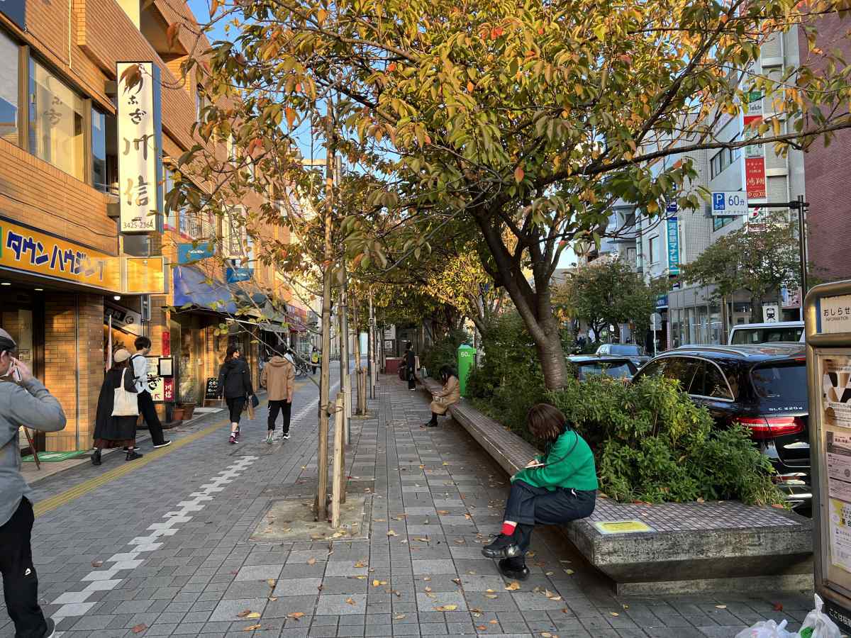 桜新町の雰囲気